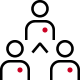 Icon of people management team