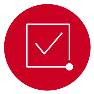 Checkmark-red-circle
