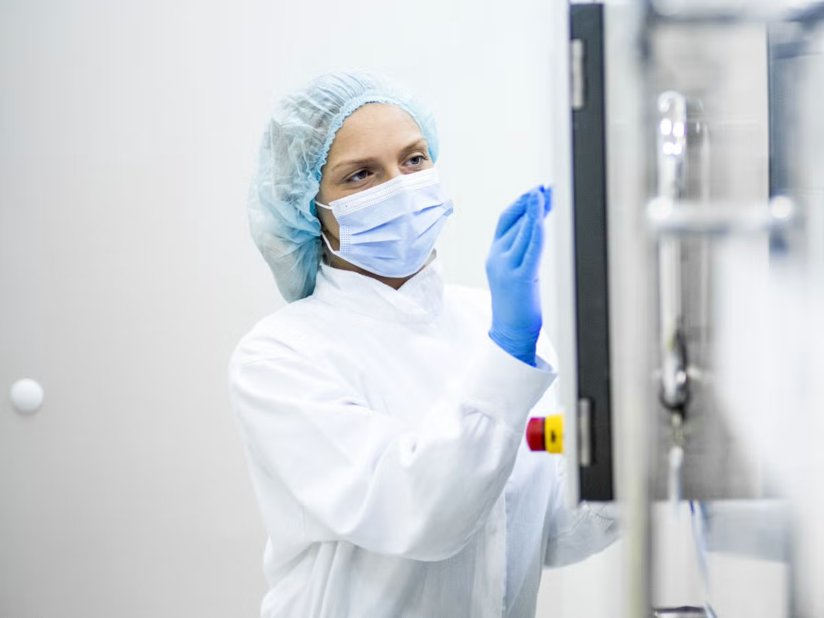 researcher in lab
