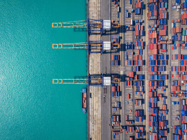 cargo and ships