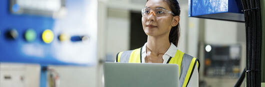 Production line in factory.